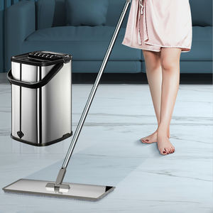 Tête rotative magique en coton, 1 pièce, facile à utiliser, seau, tiges pour onduler la poussière, pour maison, intelligente, 360, sèche et humide, têtes rotatives - Product Image 6