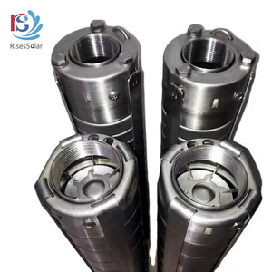 Pompe à Eau Solaire Submersible AC/<span class=keywords><strong>DC</strong></span> Hybride pour Puits Profond de 275 m, Pompe de Forage Haute Pression pour Équipement Solaire - Product Image 5