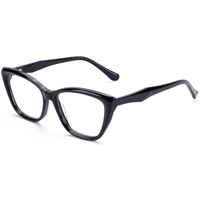 Lunettes de vue unisexes Elan Optical YB6201, monture complète œil de chat, légères, en acétate naturel parfumé, pour myopie