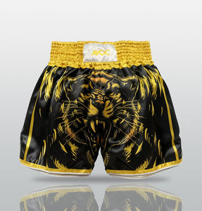 軽量昇華プリントムエタイショーツ トレーニングムエタイ カスタムファイトショーツ ムエタイショーツ キックボクシングショーツ - Product Image 1