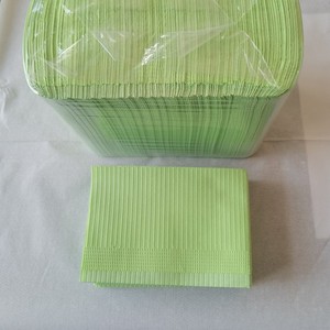 Toallitas bucales desechables de color verde, 4 paquetes por caja, de un solo uso, protección para la higiene dental - Product Image 3