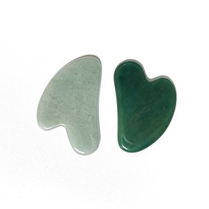 High Quality Natural Crystal Rose Quartz <b>Jade</b> Heart Shaped Face Massager Gua Sha Facial Tool Natural Stone Guasha - Product Image 5