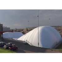 Domo Deportivo Inflable Grande, Moderno y Ecológico, con Temperatura Constante y Soporte de Aire, para Eventos de Patinaje sobre Hielo y Hockey en Estadios