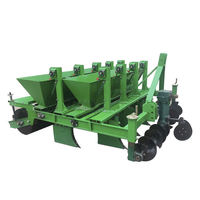 Semoir à ail Bada monté sur tracteur, 5/4 rangs, avec moteur, faible bruit, planteur d'ail à trois points