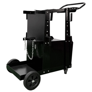 Chariot de soudage OEM personnalisé à 3 niveaux, coffre à outils métallique avec porte verrouillable pour fournisseur de matériel d'atelier - Product Image 6