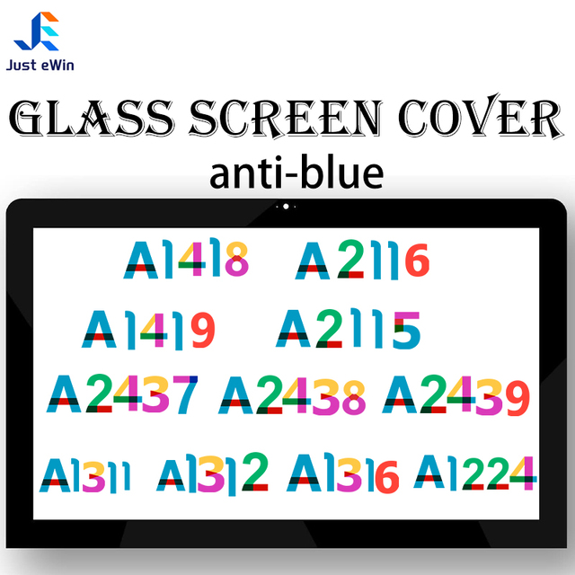 Replacement Anti-blue Glass Lcd Screen Cover for Apple iMac A1418 A2116 A1419 A2115 A2437 A2438 A2439 A1311 A1312 A1316 A1407