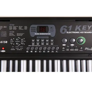 Instrumento Musical electrónico MQ, teclado eléctrico, Piano, 61 teclas