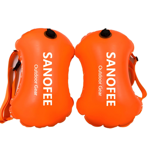 Boa da nuoto Open Water ad alta visibilità 10L-flottante gonfiabile <span class=keywords><strong>di</strong></span> sicurezza per la protezione del nuotatore in <span class=keywords><strong>mare</strong></span> e oceano - Product Image 6