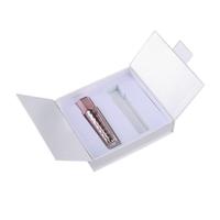 Boîte cadeau personnalisée Saint Valentin à double porte unique Boîte cadeau à la main pour date de mariage Boîte d'emballage en rose