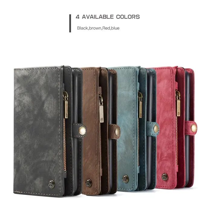 Multifunction Caseme Detachable Wallet Leather Case For Samsung Galaxy S21 NOTE 20 A51 A71 S20 Plus S20 Ultra Money Pocket Pouch