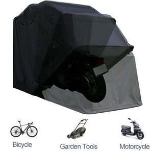 Vente en gros Logo de taille personnalisée Abri <span class=keywords><strong>moto</strong></span> tous temps Tente de remise Tente Imperméable Résistant aux UV <span class=keywords><strong>Garage</strong></span> extérieur - Product Image 4