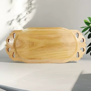 Vassoio decorativo in legno speciale per agnello intero arrosto con manico per incisione per ristoranti di casa e vassoio per Barbecue all'aperto - Product Image 6