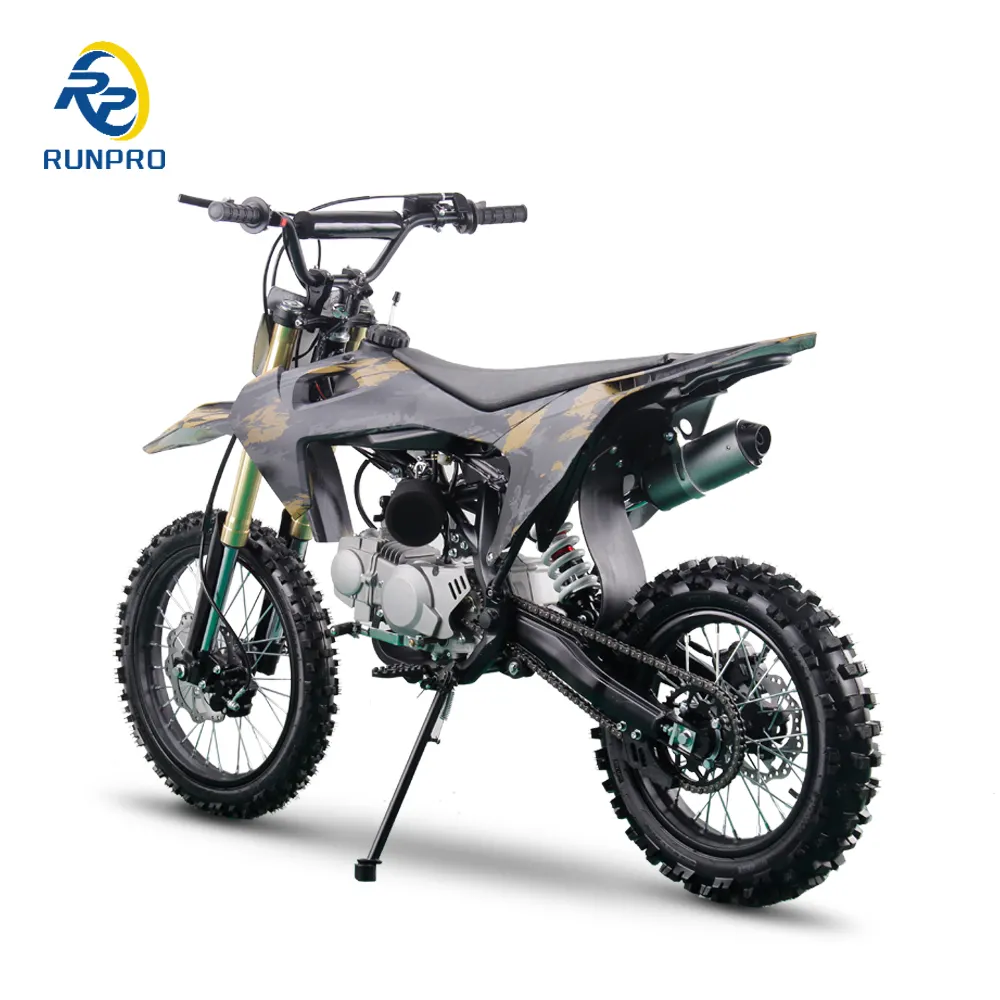 2024 yeni 125cc 140cc 190cc Motocross kir bisiklet motosiklet 4 zamanlı çelik gövde fırçasız Motor hava soğutmalı Motor satılık