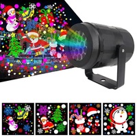 Projecteur LED de Noël IP65 à motif flocon de neige en plastique pour usage domestique – Offre Spéciale