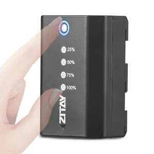 ZITAY NP-FZ100 batteria ricaricabile agli ioni di litio Touch Display batteria rimanente per Sony Alpha a9 II, a9, a7R IV, a7R III, FX3