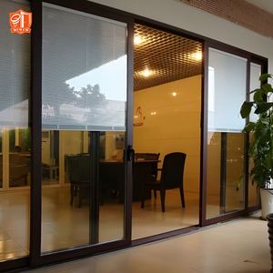 <span class=keywords><strong>Porte</strong></span> coulissante insonorisée en aluminium robuste à fermeture silencieuse avec verrouillage de précision - Product Image 6