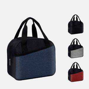 OEM ODM Insulated Lunch <b>Bag</b> 21x24.5x10cm Zipper Closure Water Resistant Portable Cooler <b>Tote</b> <b>for</b> Office <b>School</b> Outdoor Use - Product Image 3