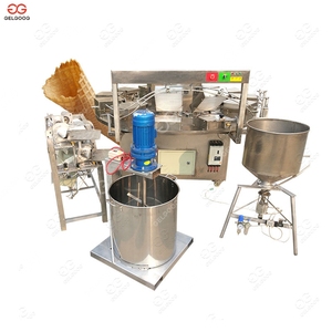 Công nghiệp Bán Tự Động Pizzelle Cookies Waffle <span class=keywords><strong>Ice</strong></span> <span class=keywords><strong>Cream</strong></span> Waffle <span class=keywords><strong>Cone</strong></span> Maker Kuih Kapit <span class=keywords><strong>Baking</strong></span> Cán Nón Đường Giá Máy - Product Image 3