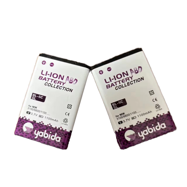 BL-5C OEM Brand High Capacity Li-ion 3.7V 1100mAh Replacement Battery for Mobile Phone New in Stock