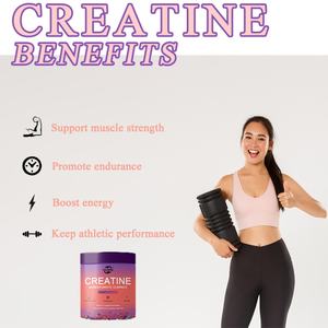 Gommes de créatine monohydratée sans sucre pour hommes et femmes, complément pré-entraînement pour la force musculaire et l'augmentation de l'énergie, non végétalien - Product Image 3