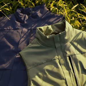 <span class=keywords><strong>Chaleco</strong></span> y Chaqueta sin Mangas Acolchados de Algodón Personalizables, Uniformes de Trabajo Promocionales Impresos, Ropa de Trabajo Unisex Resistente al Viento para Otoño - Product Image 4