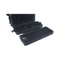 OEM ODM-Boîtier rack portable en plastique PE dur 4U pour serveur, équipement audio-visuel, étui d'expédition antichoc pour vol extérieur