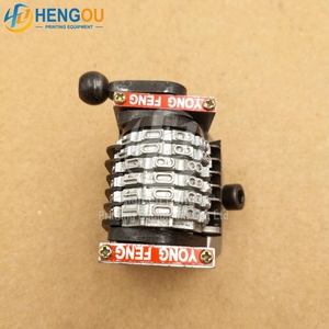 18.9 \ "máy đánh số 6 chữ số lùi thẳng đứng mùa xuân Loại máy in mực dung môi sinh thái được sử dụng/điều kiện mới 2 chữ số cuối cùng có thể chìm - Product Image 2