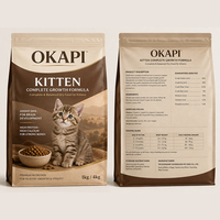 Alimento Seco para Gatitos para el Crecimiento y Desarrollo, Alto en Proteínas con DHA para la Capacidad Cerebral y Calcio para Huesos Fuertes