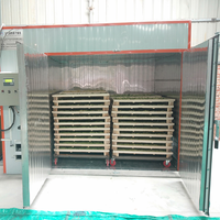 Déshydrateur alimentaire commercial entièrement automatique à pompe à chaleur air-eau en acier inoxydable SUS304 de grande capacité, garantie 1 an