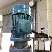 Cuve de mélange en acier inoxydable pour détergent liquide, savon, shampoing, équipement de fabrication pour le lavage des mains avec fonctions de mélange, chauffage et refroidissement
