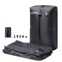 Sacs sous vide électriques portables réutilisables IP67, cubes de compression pour vêtements, kit d'organisation de valise de voyage avec pompe