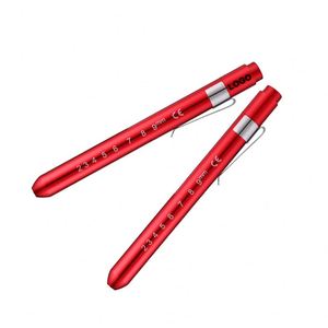Stylo publicitaire avec logo imprimé, lampe torche intégrée, idéal pour les activités d'entreprise, stylo-lampe personnalisé avec lettres grecques, en alliage d'aluminium. - Product Image 1