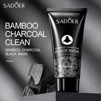 Masque Points Noirs au Charbon de Bambou pour le Nez et la Zone T, Soin Visage Homme et Femme