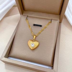 Love, Design, Temperament, Personality, Extremely Simple. in the Stove, <strong>a</strong> Real Gold Female Ins Collarbone <strong>Necklace</strong> - Product Image 3