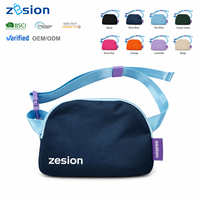 Sac banane de marque avec logo personnalisé, sacoche de ceinture en nylon, sac banane étanche pour l'extérieur, vente en gros, fabricant OEM