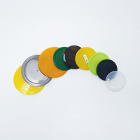 53mm 65mm 73mm 99mm 87mm taille personnalisée couvercle de bouteille bouchon à rabat Eoe noir silicone PE PP PET couvercle en plastique pour tasse Soda Tin Can Tube