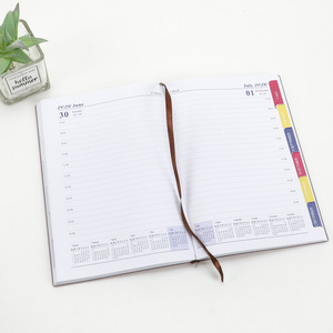 2025 personnalisé dailly Ngân Sách hàng tuần công thức da kế hoạch Nhật Ký máy tính xách tay kinh thánh mạnh mẽ Tạp Chí với bút và ghi chú dán - Product Image 5