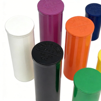 Vente en gros de flacons à ouverture facile, flacons sécurisés pour enfants, contenants en PP anti-odeur, flacons en plastique à ouverture facile résistants aux enfants, tubes