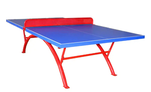 Bán hàng nóng ngoài trời SMC tiêu chuẩn màu xanh ping pong bảng bền người lớn 25mm cao cấp di động Bảng bóng bàn - Product Image 3