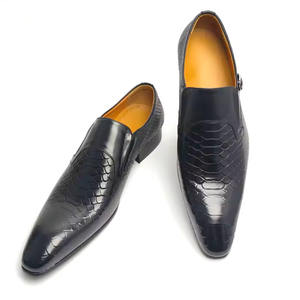 Nouvelle collection d'automne de chaussures en cuir pour hommes du créateur original, mettant l'accent sur le style professionnel avec des caractéristiques distinctives - Product Image 4