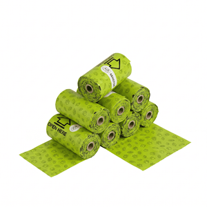Wholesale Dog Poop Bags Custom Printed Biodegradable Extra Thick Scented 20 Micron Bulk - Product Image 1