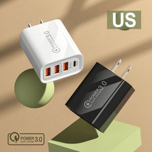ที่ชาร์จ 4 พอร์ตขายดีที่สุด ชาร์จเร็ว ที่ชาร์จ USB Type C รองรับ PD สำหรับโทรศัพท์ - Product Image 3