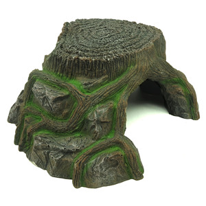 Decorazione Casa in Stile Art Deco, Accessori per Terrario, Nascondiglio in Resina per Tartarughe, Decorazione Habitat per Gechi e Lucertole Leopardine - Product Image 2