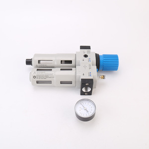 Filtre à air comprimé double Frc-Midi-12 Baofeng Pneumatics, régulateur de pression, séparateur d'eau et d'huile avec manomètre pour système pneumatique - Product Image 3