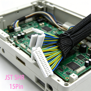 Câble de raccordement sur mesure JST SHR-15V-S-B, pas de 1,0 mm, 15 broches, pour équipement médical portable - Product Image 1