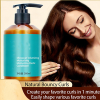 Produits de soin des cheveux bouclés avec logo personnalisé, sans sulfate, beurre de karité, hydratant, démêlant, anti-frisottis, lissant, nourrissant, boucles 2 en 1