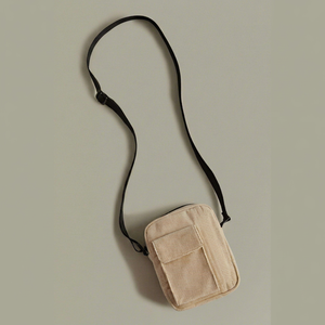 CANVAS sling <b>bag</b> small <b>crossbody</b> shoulder <b>bag</b> lightweight canvas <b>bag</b> vintage <b>messenger</b> <b>bag</b> zipper closure <b>bag</b> - Product Image 1