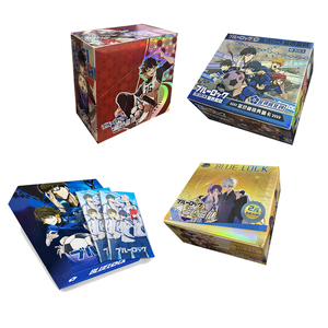 Vente en gros <span class=keywords><strong>Blue</strong></span> <span class=keywords><strong>Lock</strong></span> <span class=keywords><strong>Nagi</strong></span> Collect Character Anime Card Game Paper Card SSR Set/Box Play - Product Image 1