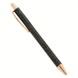 Custom Logo Luxury <b>Retractable</b> Ballpoint Promotional Glitter Sparkly Aluminum Metal <b>Pen</b> Signature Gifts for Office - Product Image 4
