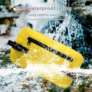 Sac à dos étanche robuste à enroulement pour activités de plein air, camping, cyclisme, voyage, sac sec flottant, randonnée, PVC - Product Image 4